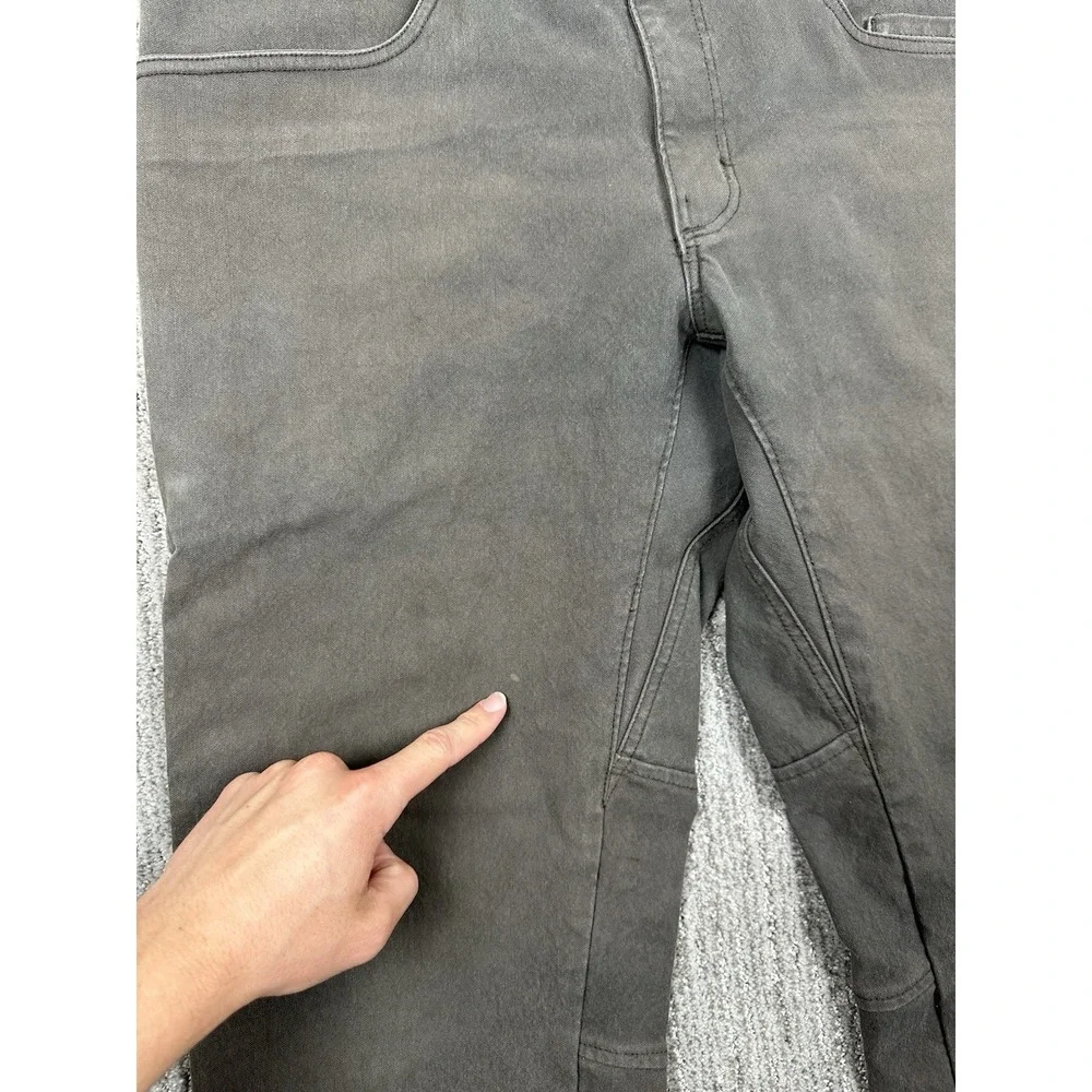 1620 Foundation Pant Men 36x31 Canvas Granite Gray Cordura Workwear Made in USA